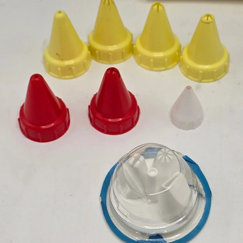 Cake Mate Vintage Decorating Tips Set‎ Multicolor Retro Kitchen Baking Tool Lot